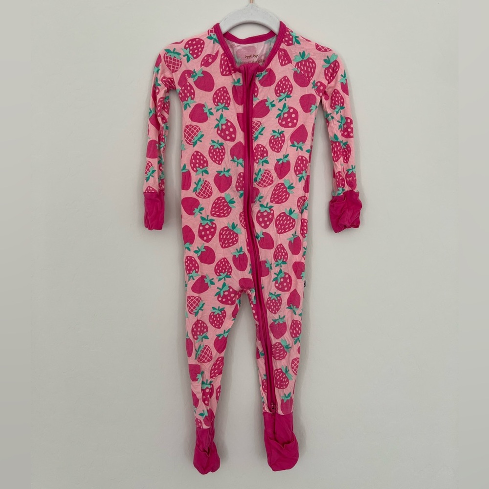 Limited Edition Little Sleepies Sweet Strawberry Zippy 12-18 Months